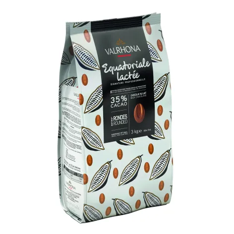 Valrhona Equatoriale Lactee Professional Signature Milk Chocolate